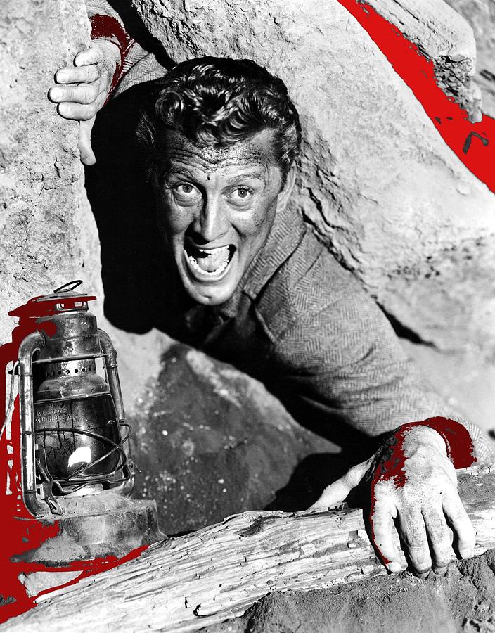 Kirk Douglas publicity photo #1 Ace in the hole 1 1951-2009 Photograph by David Lee Guss