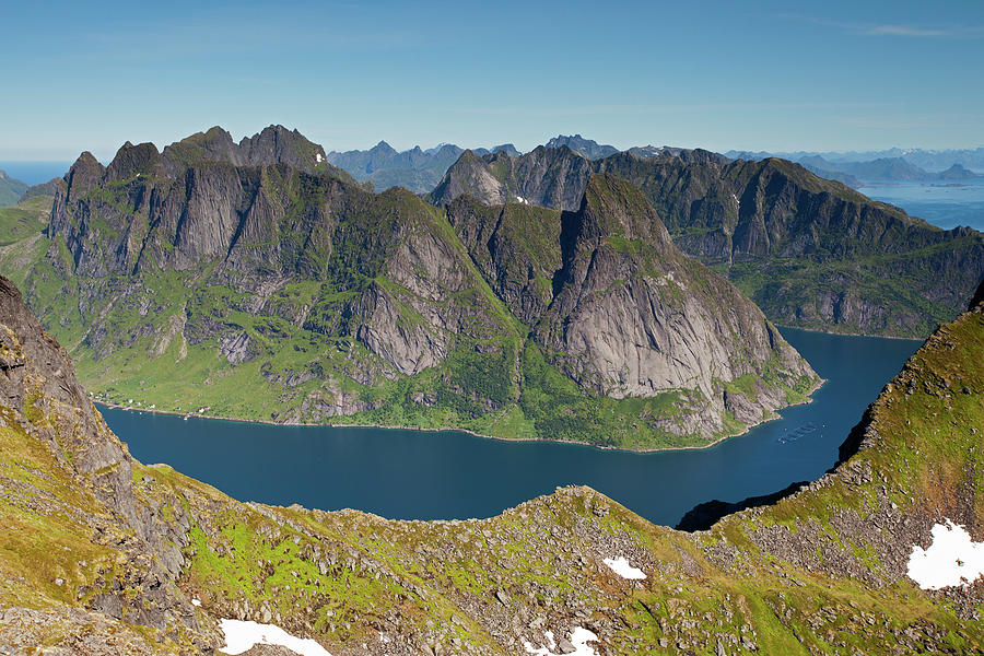 Kirkefjord View From Munken Photograph