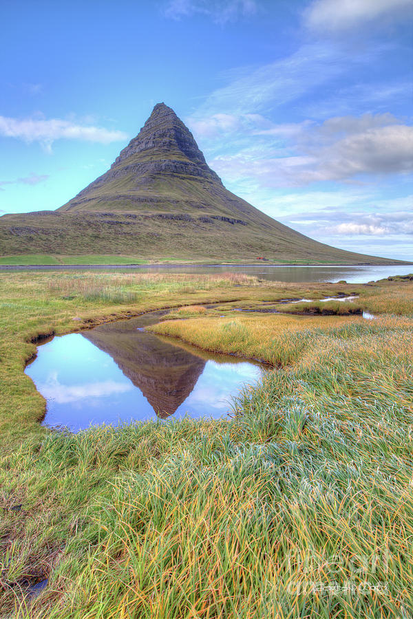 Kirkjufell - Snaefellsnes Peninsula - Portrait by Gordon Wood Kirkjufell - Snaefellsnes Peninsula - Portrait by Gordon Wood