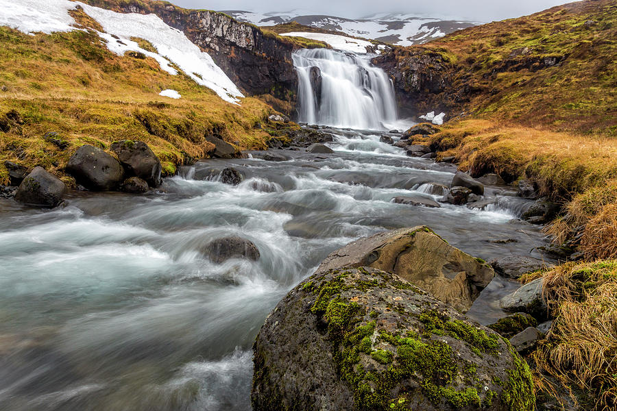 Iceland Photograph - Kirkjufellsfoss Sibling by Glen Sumner Iceland Photograph - Kirkjufellsfoss Sibling by Glen Sumner