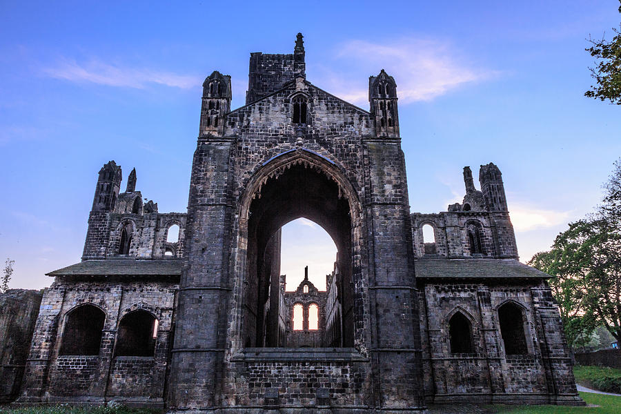Architecture Photograph - Kirkstall Abbey by Emily M Wilson
