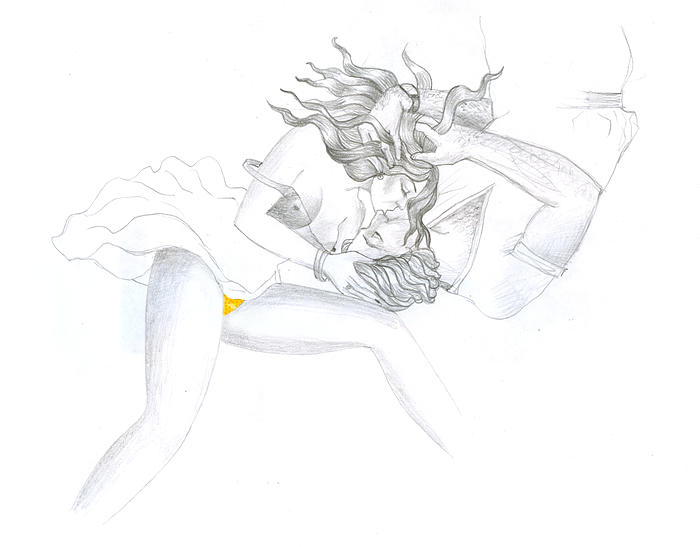 Kiss 6 Drawing by MJ Alhabeeb Kiss 6 Drawing by MJ Alhabeeb