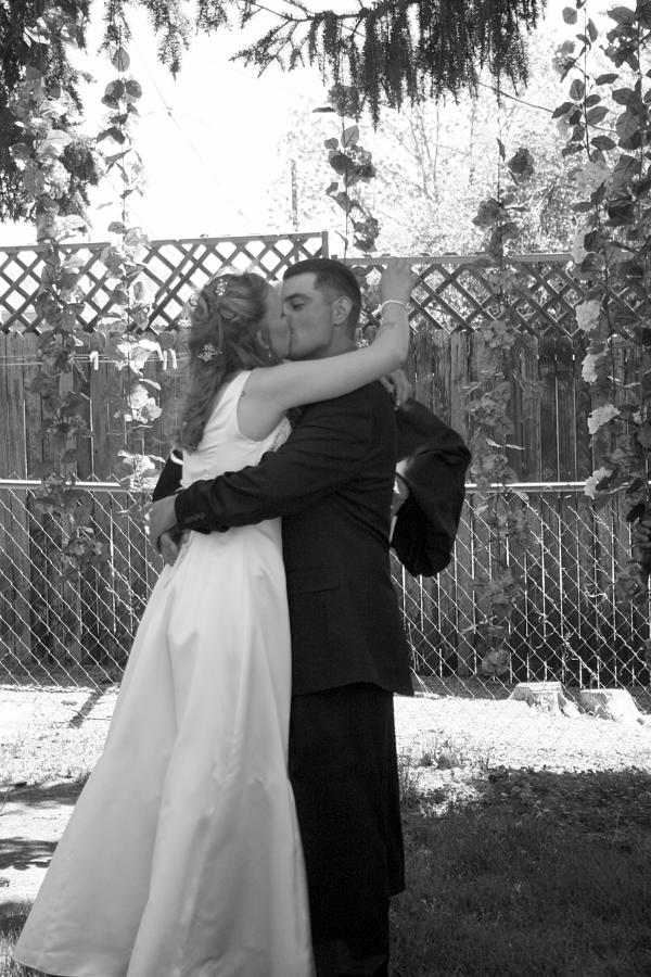 Kiss the bride Photograph by Cassandra Wessels | Fine Art America