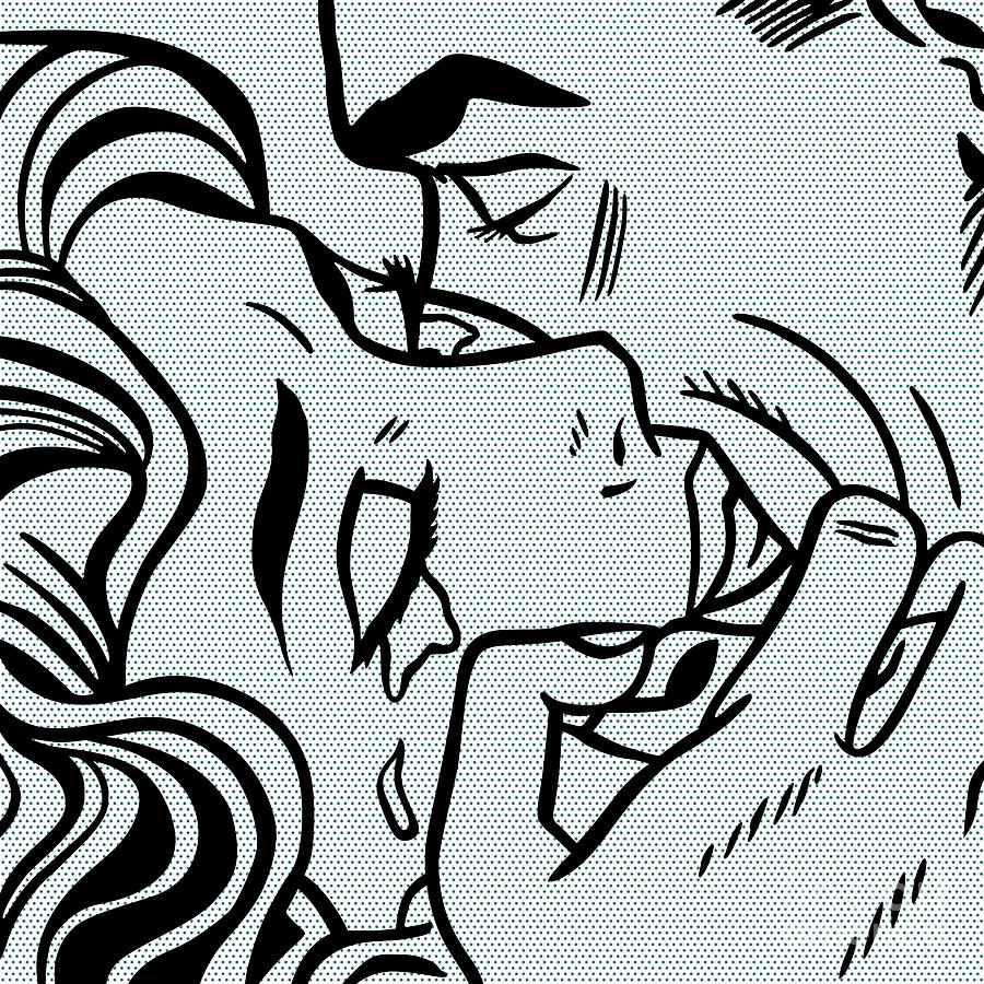 Поцелуй 5. Roy Lichtenstein поцелуй. Roy Lichtenstein картины Kiss. Поцелуй в 5. Распечатка картины поцелуй.