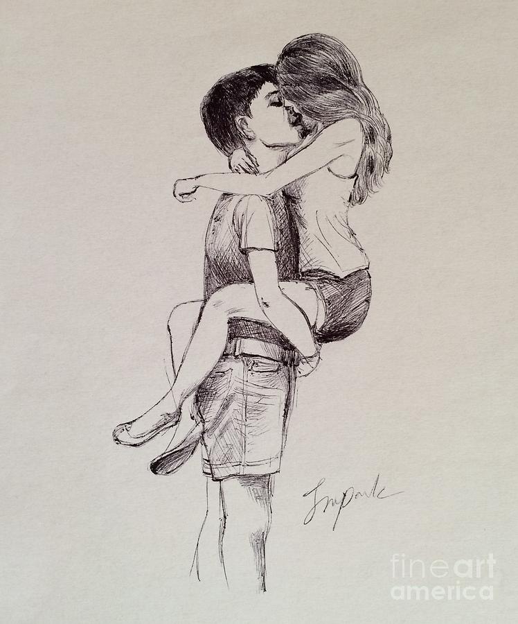 Friendship Drawing Hug Sketch comedy, mom hug, love, purple png | PNGEgg