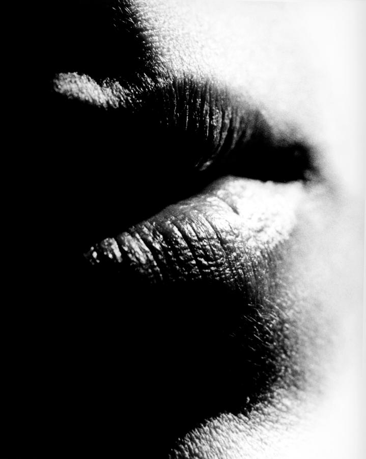 Kissing Lips Photograph by Nick Sokoloff