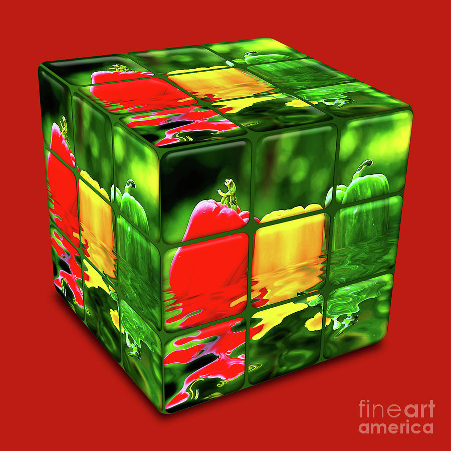 Kitchen Cube by Kaye Menner Photograph by Kaye Menner