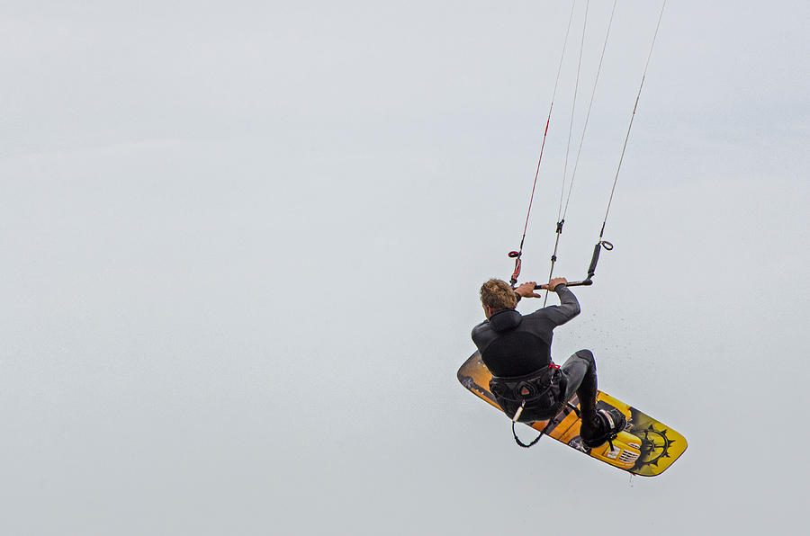 Kite Boarding 1 Photograph by Susan McMenamin