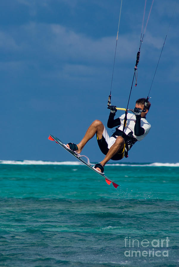 Kite Surfer Photograph by Anthony Totah