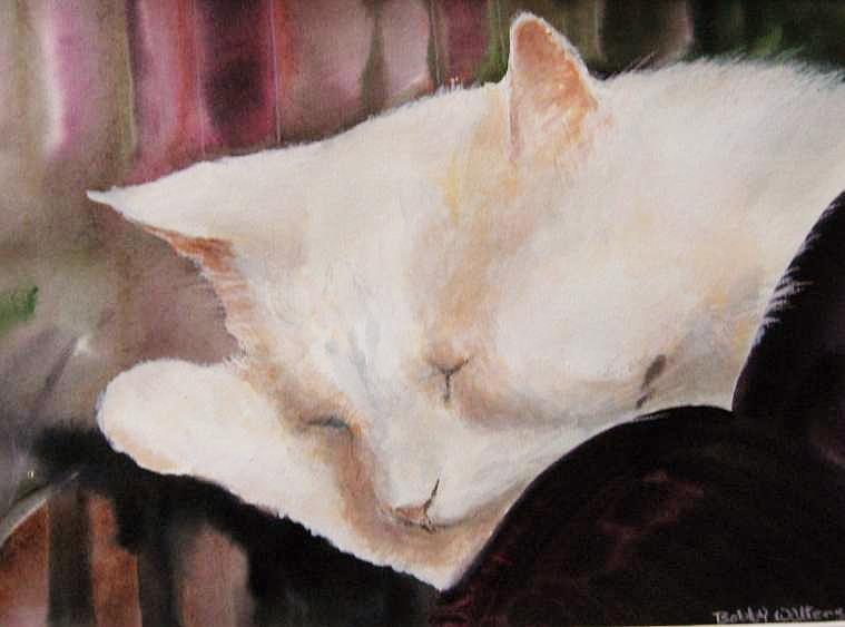 Kitty Painting by Bobby Walters