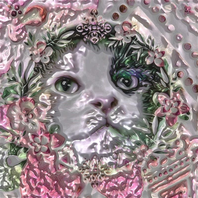 Kitty Cat Art by Artful Oasis 2 Digital Art by Artful Oasis