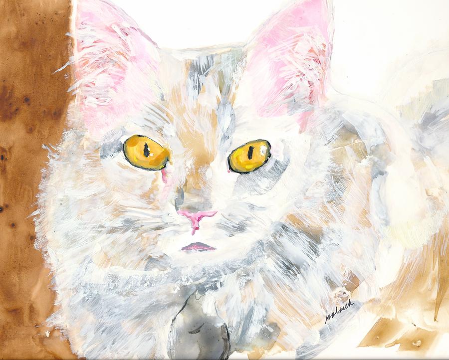 Kitty Painting by George Galaich