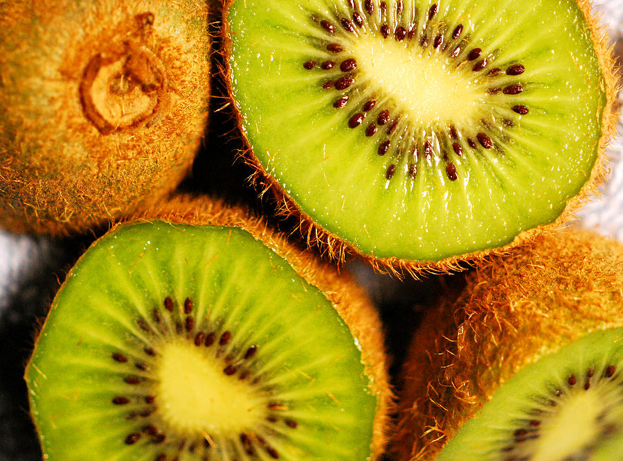 Kiwi Fruit Photograph by Nancy Mueller