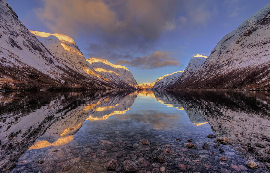 Kjoesnesfjord Photograph by Rune Askeland - Fine Art America