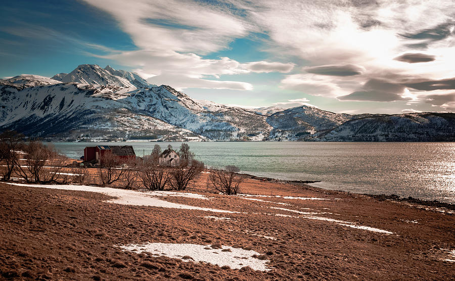 Kjosenfjord Frost Troms Norway Photograph by Adam Rainoff