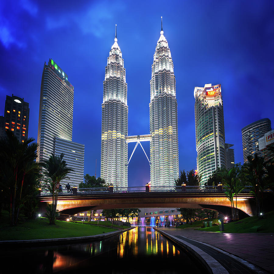 Klcc Park, Kuala Lumpur, Malaysia Photograph by Nico Trinkhaus