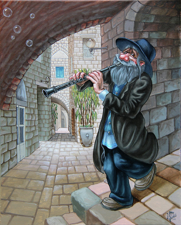 Klezmer Painting by Victor Molev