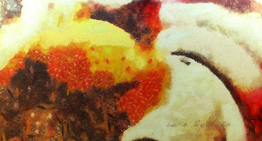 Klimpt Study No. 4 Painting by Lelia DeMello