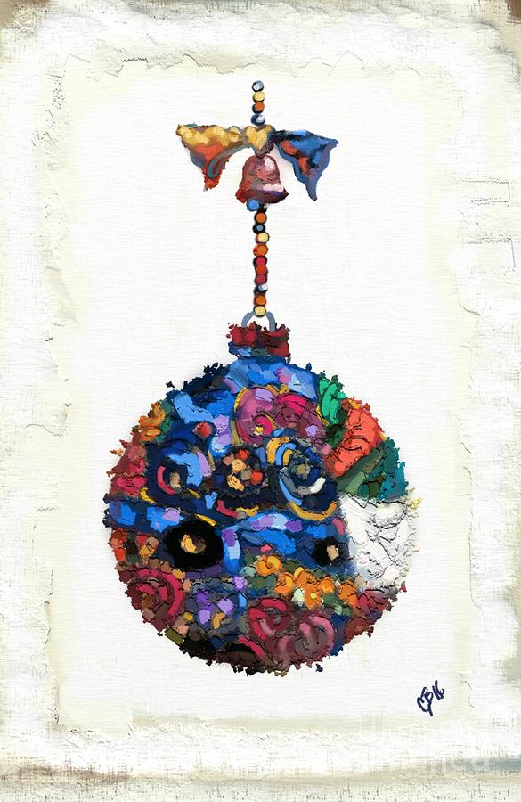 Klimt Ornament Painting by Carrie Joy Byrnes