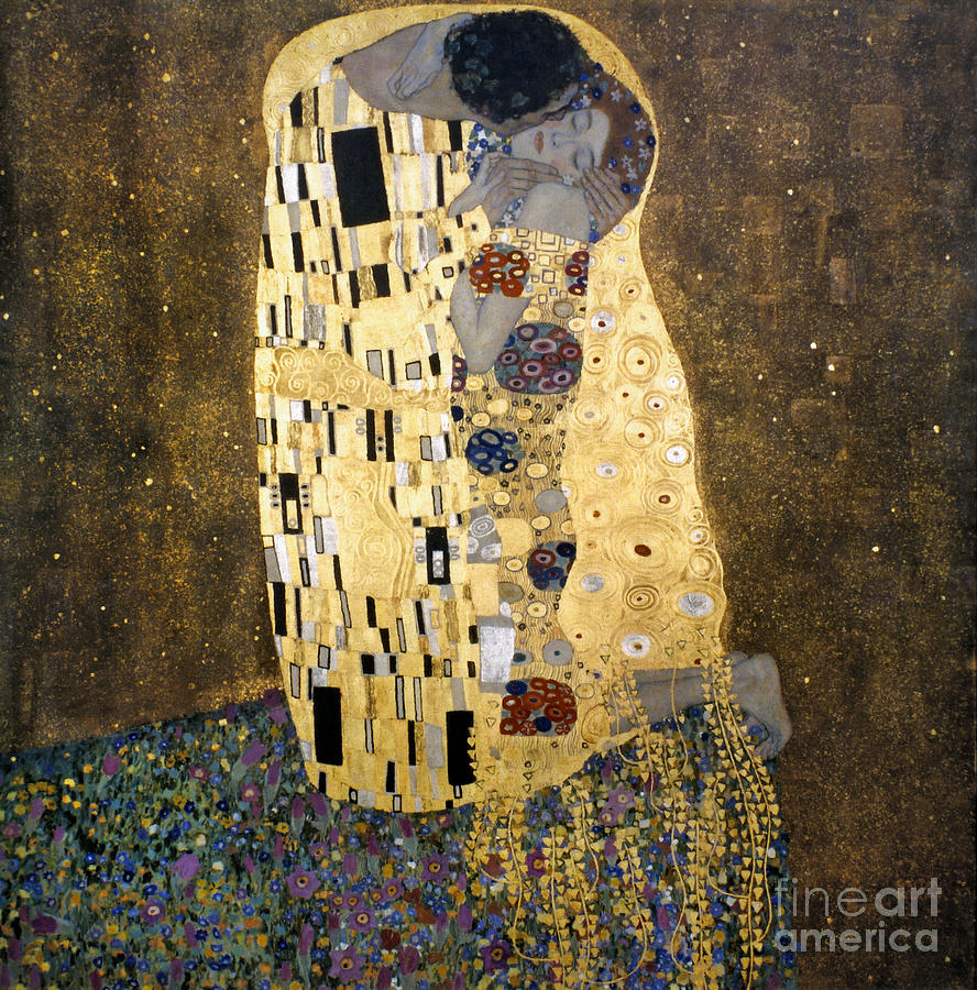 The Kiss, 1907-08 #2 Photograph by Gustav Klimt