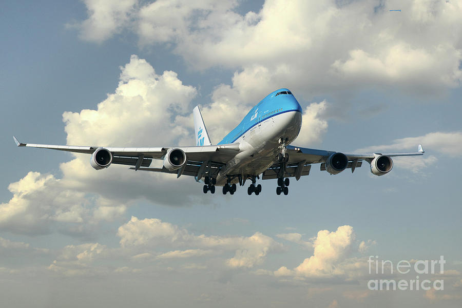 KLM Boeing 747 Digital Art by Airpower Art