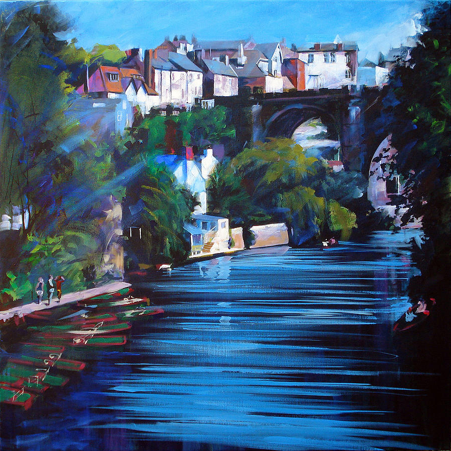 Knaresborough Viaduct Painting by Neil McBride