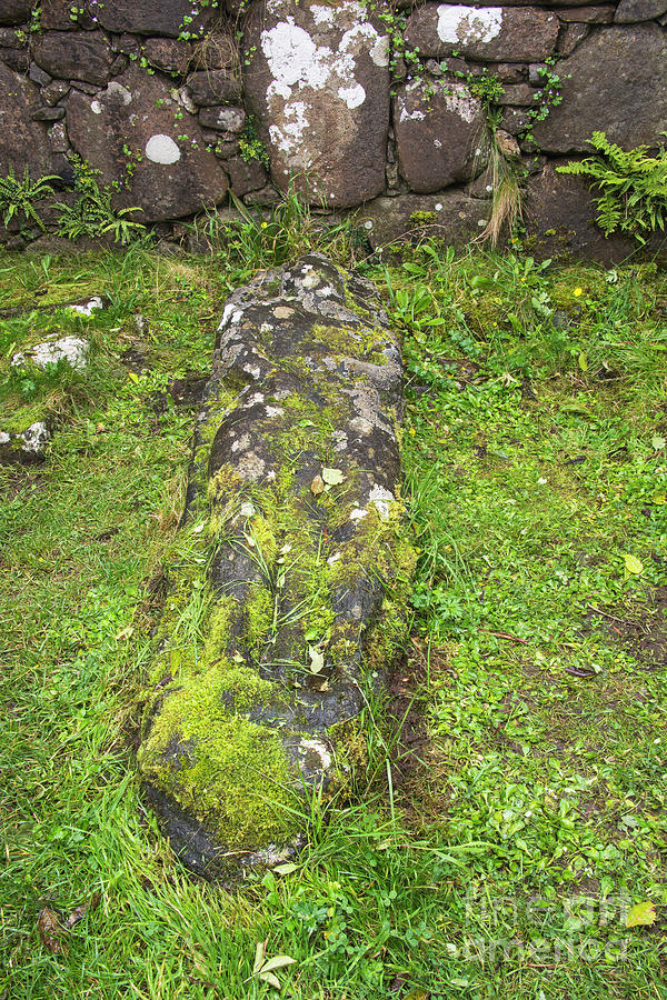 Knight Grave Slab and Chapel Photograph by Bob Phillips