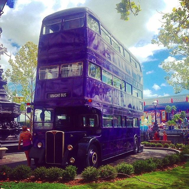 Harry Potter Photograph - The Knight Bus by Kate Arsenault 