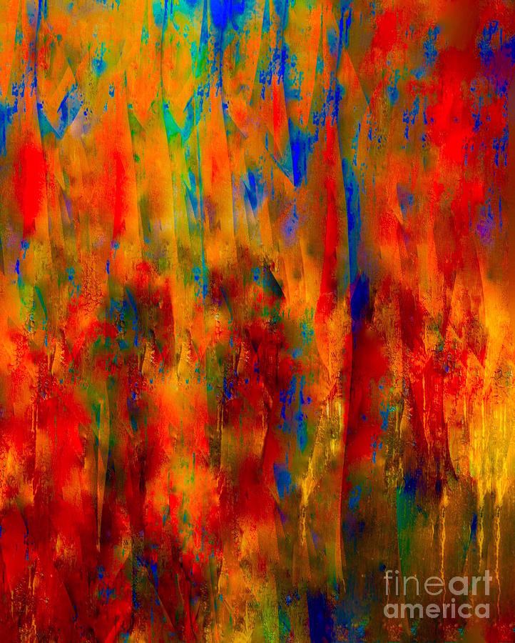Abstract Painting - Knighthood In The Kingdom by Catalina Walker
