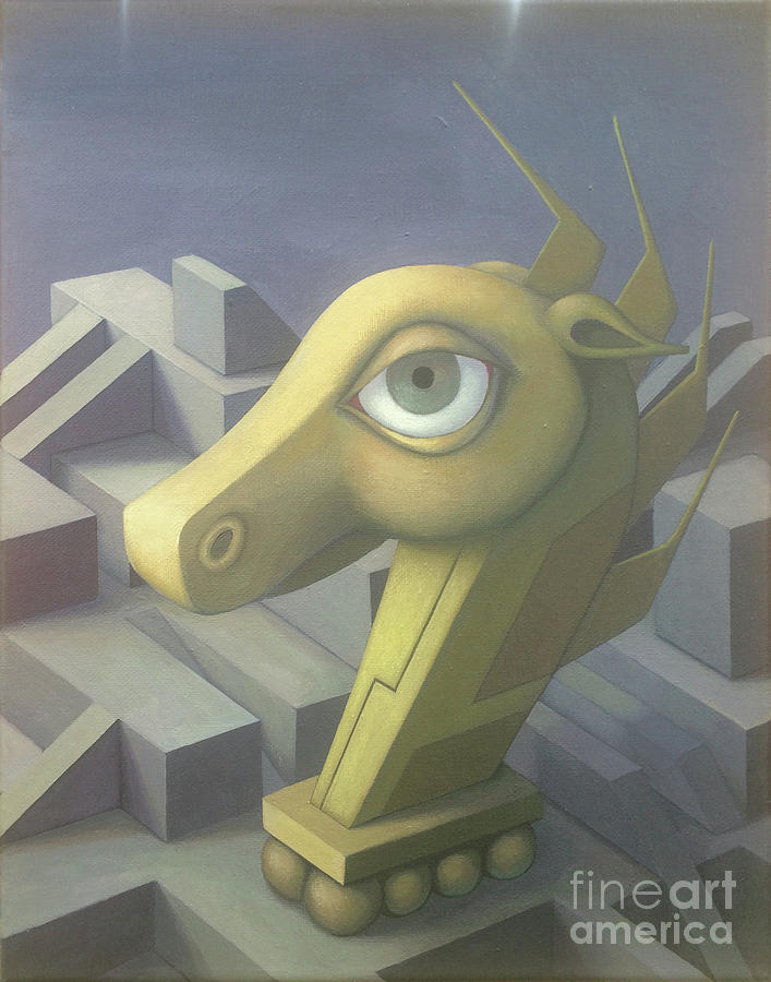 Knightly Painting by Kevin J Graham Knightly Painting by Kevin J Graham