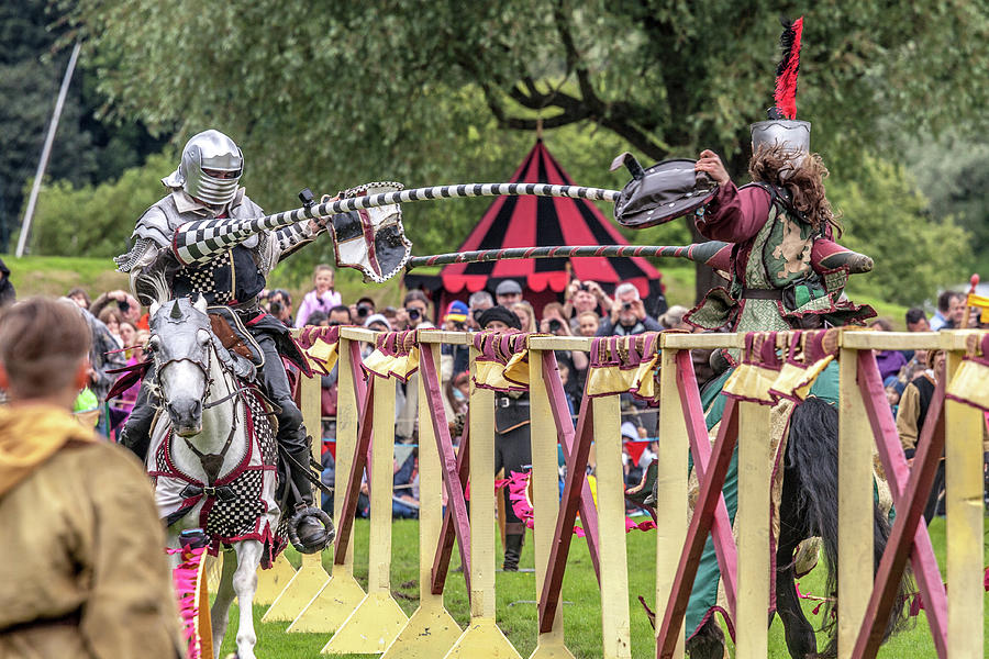 Knights Clash Photograph by W Chris Fooshee