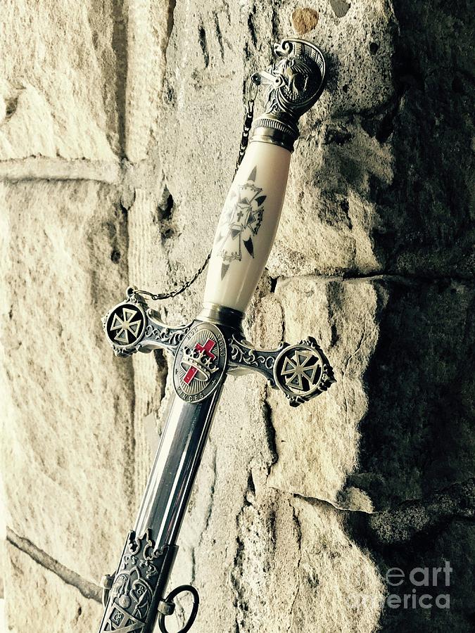 Knights Templar Sword 2 Photograph by Michael Krek