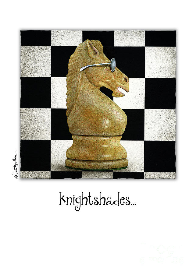 Knight Painting - Knightshades... by Will Bullas