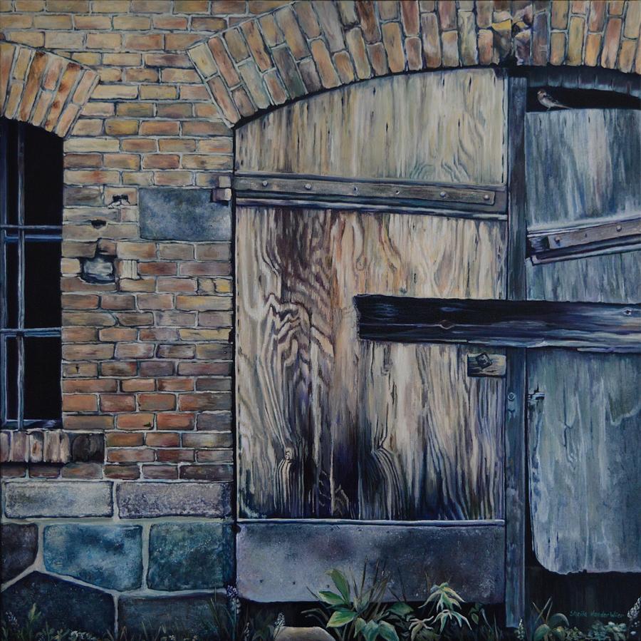 Bird Painting - Knock and the Door Will Open by Sheila Vander Wier