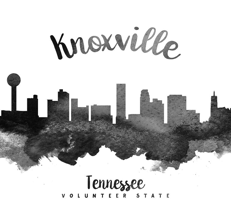 Knoxville Tennessee Skyline 18 Painting