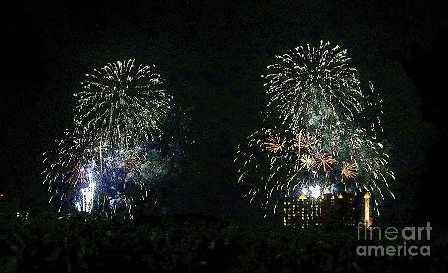 Ko Olina Fireworks Photograph by Craig Wood Fine Art America