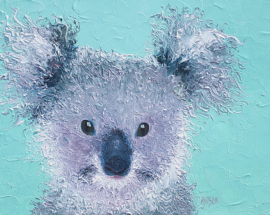 Koala Painting by Jan Matson