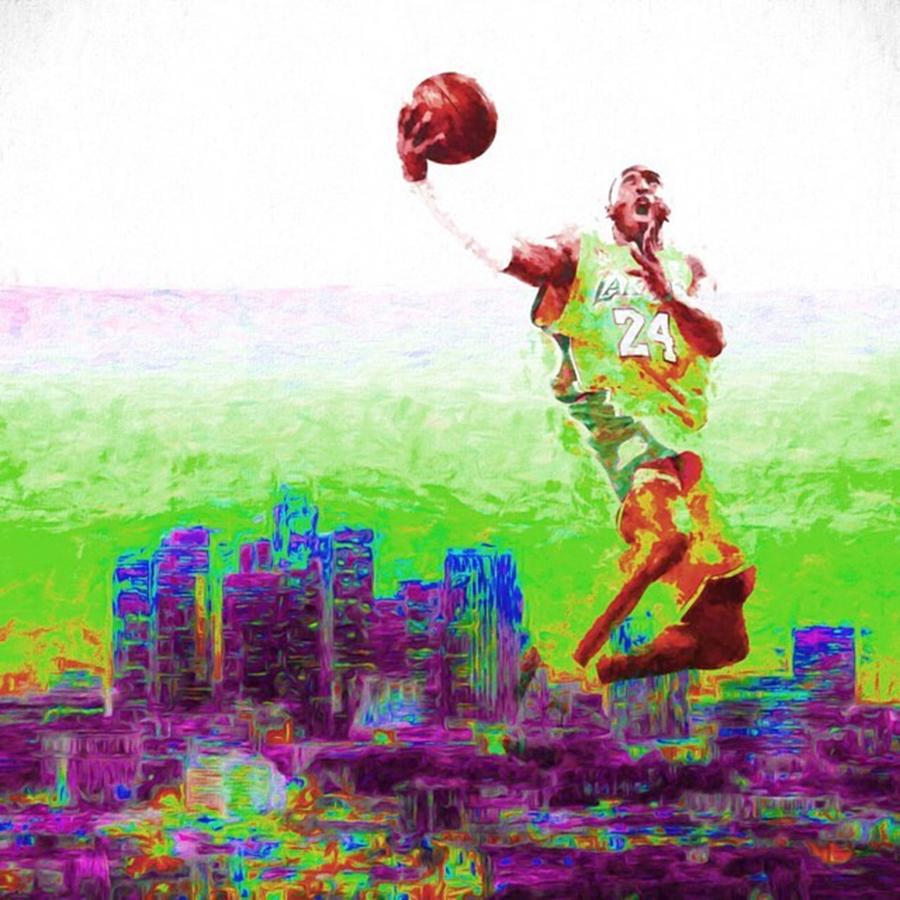 Basketball Photograph - @kobebryant #kobebryant #kobe @lakers by David Haskett II