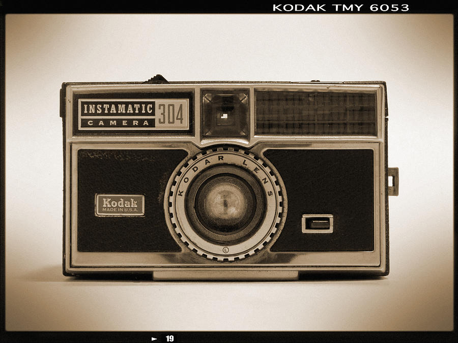 Kodak Instamatic Camera Photograph by Mike McGlothlen