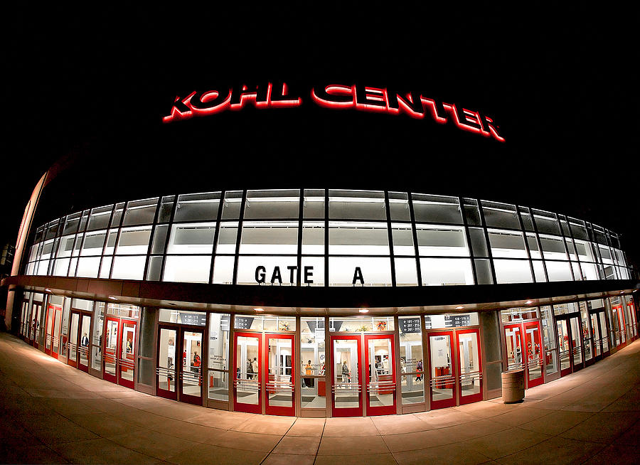 Sports Photograph - Kohl Center Curves by Todd Klassy