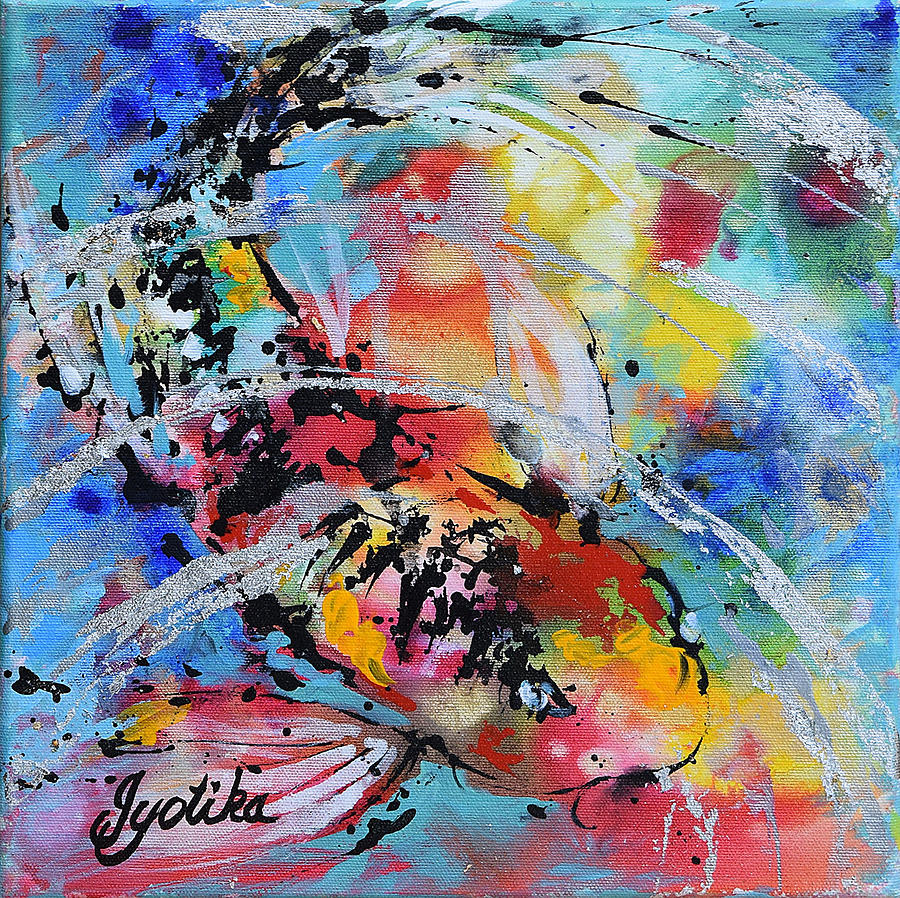 Koi Painting by Jyotika Shroff