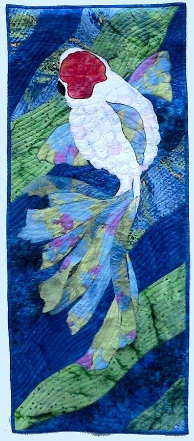 Koi Serenity Tapestry - Textile by Dolores Fegan Koi Serenity Tapestry - Textile by Dolores Fegan