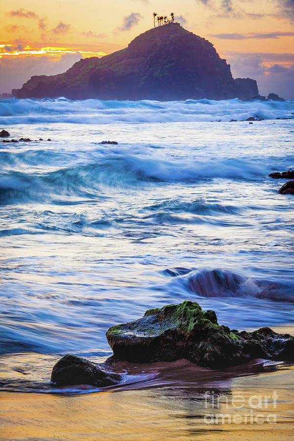 Koki Beach Sunrise #4 Photograph by Inge Johnsson