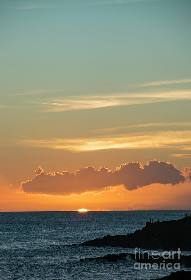 Koloa Sunset 7719 Photograph by Chuck Flewelling