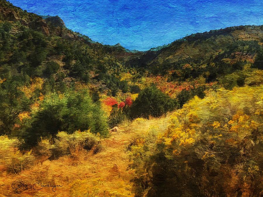 Kolob Canyon Digital Art by Looking Glass Images