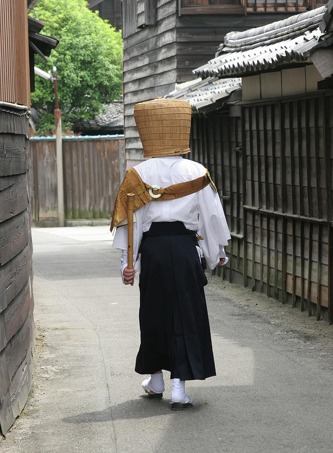 Komuso On The Move Photograph by Masami Iida