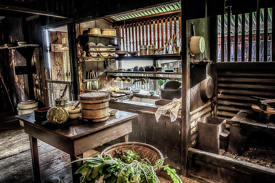 Kona Coffee Farm Kitchen Photograph by Susan Rissi Tregoning