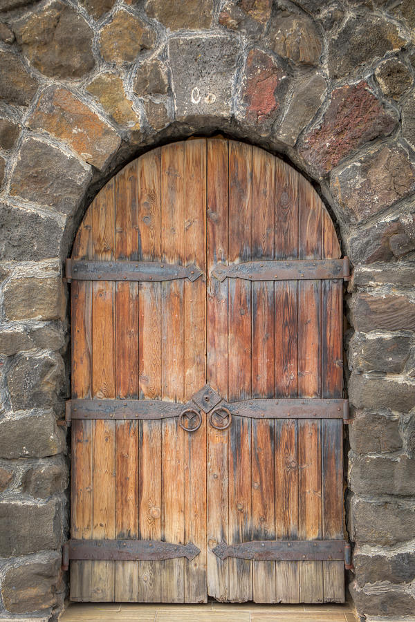 Architecture Photograph - Kona Door 0832 by Kristina Rinell