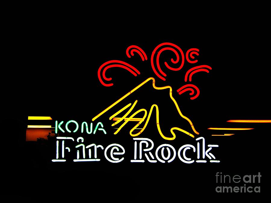 Kona Fire Rock 2 Photograph by Kelly Awad