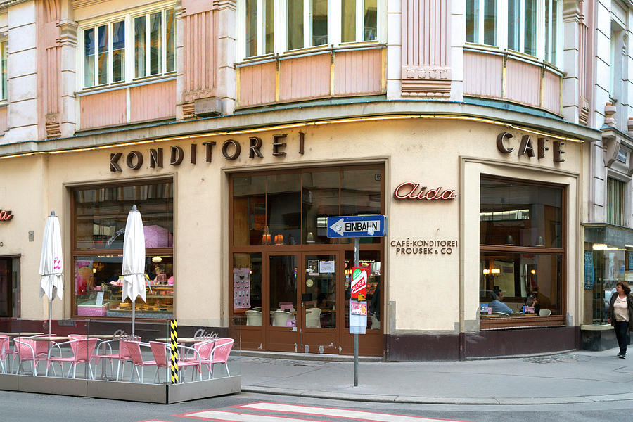 Konditorei Cafe Photograph by Sharon Popek